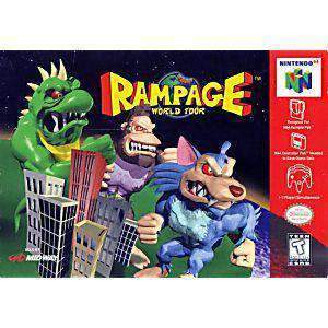 Rampage World Tour - N64 Game