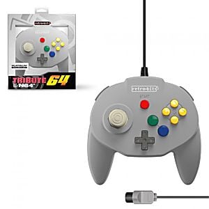 Tribute64 - Mando de N64 - Gris (Retro Fam)