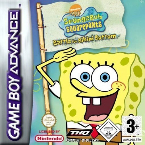 SpongeBob SquarePants Battle for Bikini Bottom – GameBoy Advance Game