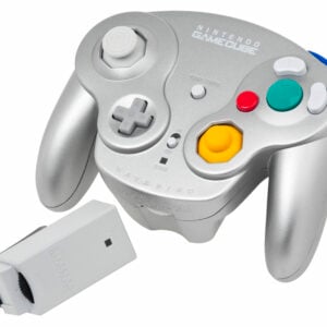 Mando inalámbrico Wavebird de Nintendo Gamecube (Retro Fam)