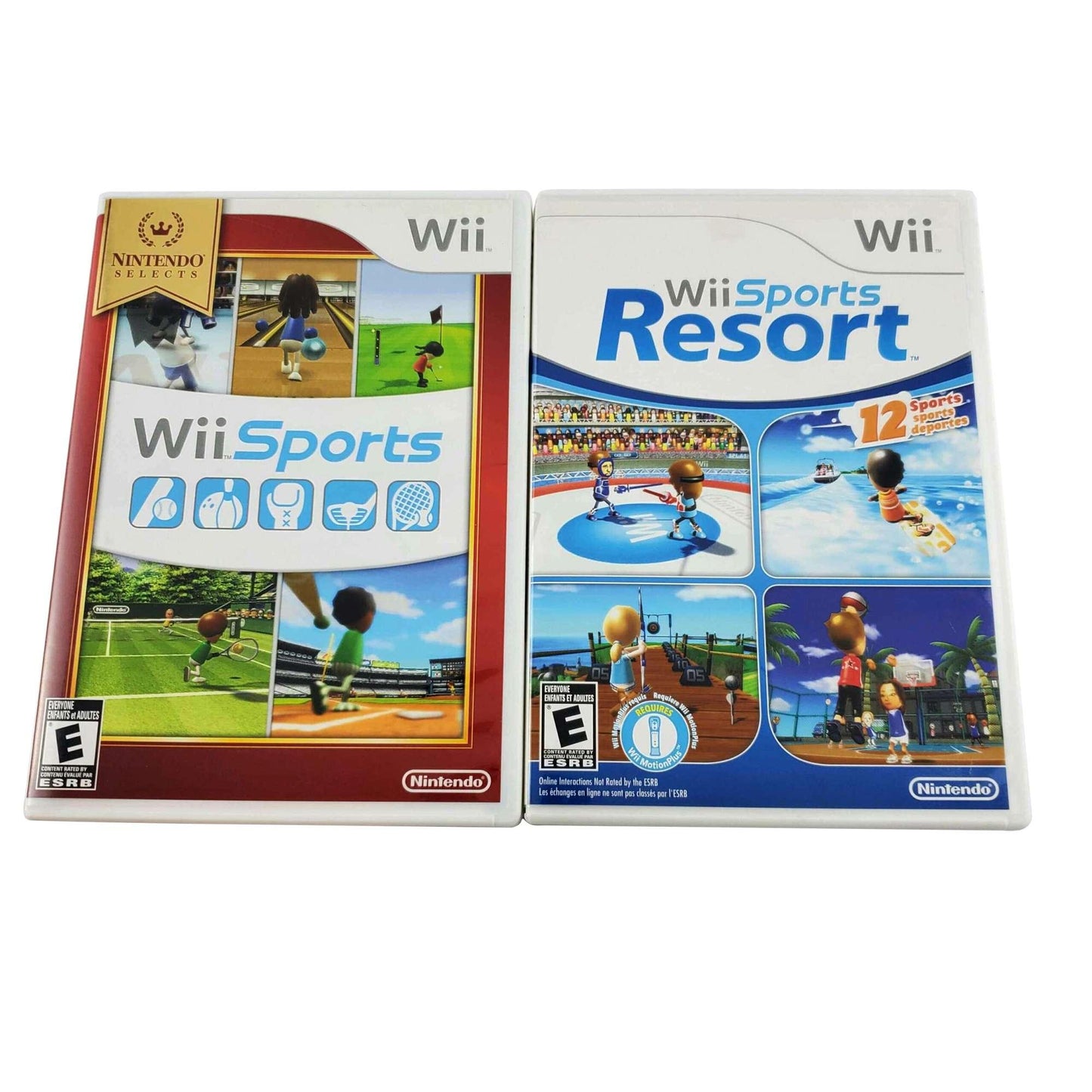 Nintendo Wii Console Bundle: Wii Sports & Wii Sports Resort - Retro Fam