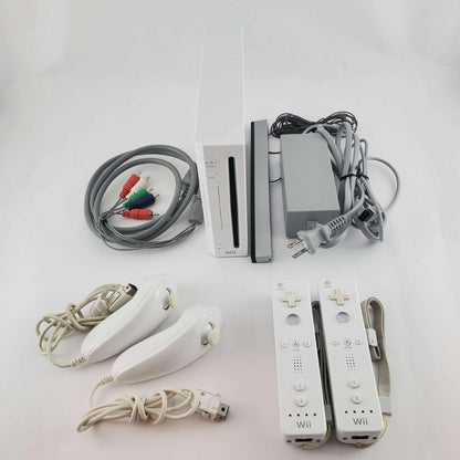 Nintendo Wii Console Bundle: Wii Sports & Wii Sports Resort - Retro Fam