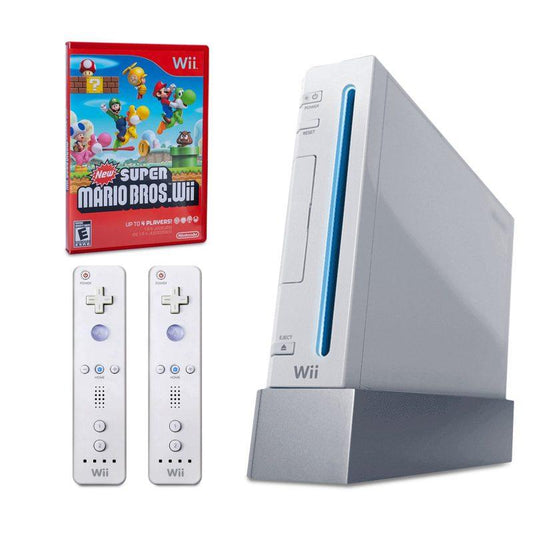 Nintendo Wii Console: New Super Mario Bros Wii - Retro Fam