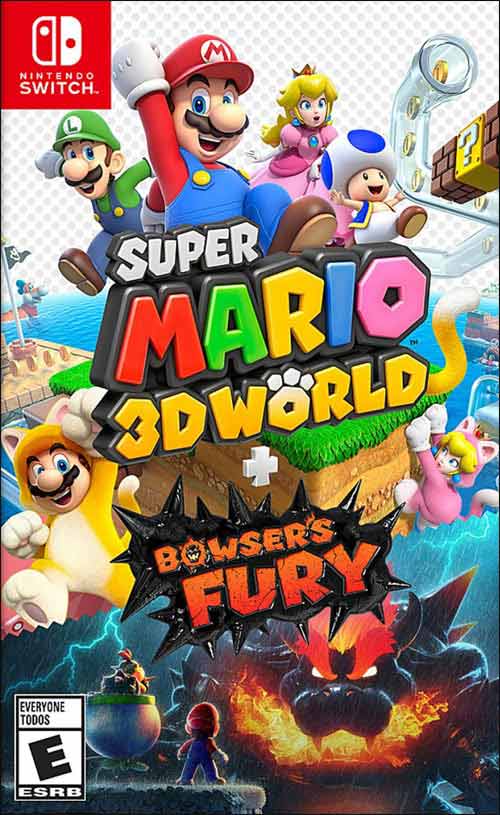 SUPER MARIO 3D WORLD + BOWSER'S FURY (Nintendo Switch) TRADE BONUS - Nintendo Switch Game