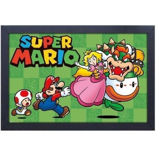 Framed Prints 11 x 17 - Super Mario - Chase (Retro Fam)