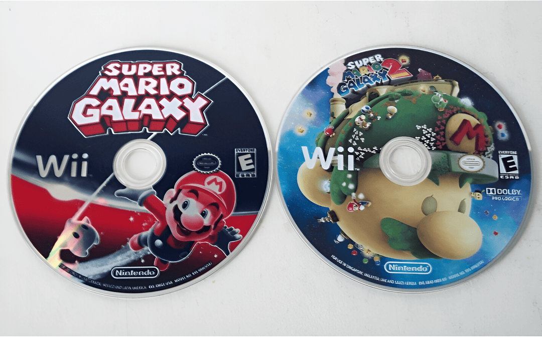 Wii Console: Super Mario Galaxy 1 & 2