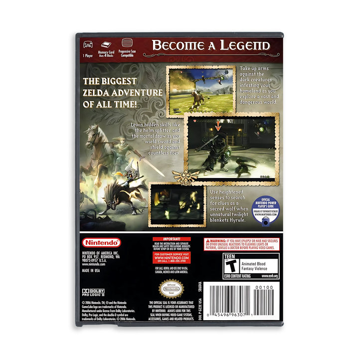 The Legend of Zelda Twilight Princess GameCube Game