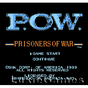 POW - NES Game | Retrolio Games