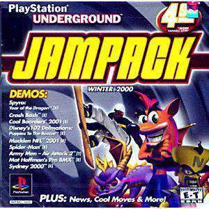 PlayStation Underground JamPack Winter 2000 - PS1 Game | Retrolio Games