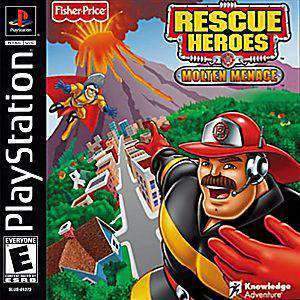 Rescue Heroes Molten Menace - PS1 Game | Retrolio Games
