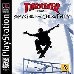 Thrasher Skate and Destroy - PS1 Game