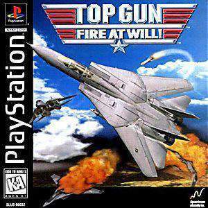 Top Gun Fire at Will - PS1 Game | Retrolio Games