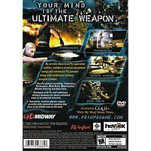 Psi-Ops Mindgate Conspiracy - PS2 Game | Retrolio Games