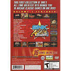 SNK Arcade Classics Volume 1 - PS2 Game (Retro Fam)