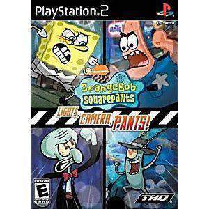 SpongeBob SquarePants Lights Camera Pants - PS2 Game (Retro Fam)