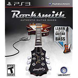 Rocksmith Guitar and Bass - PS3 Game | Retrolio Games