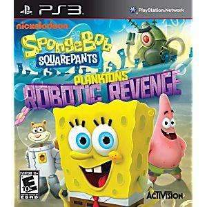 SpongeBob SquarePants: Plankton's Robotic Revenge - PS3 Game | Retrolio Games