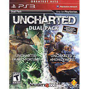 Uncharted & Uncharted 2 Dual Pack - PS3 Game | Retrolio Games