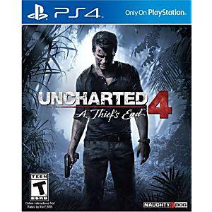 Uncharted 4 A Thief's End - PS4 Game