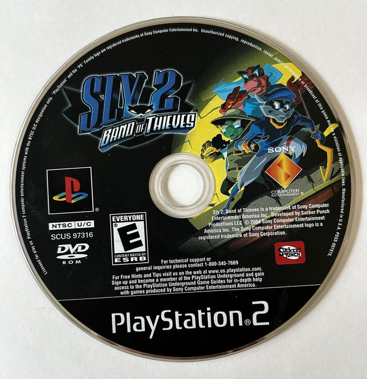 Sly 2 Band of Thieves - PS2 Game (Retro Fam)