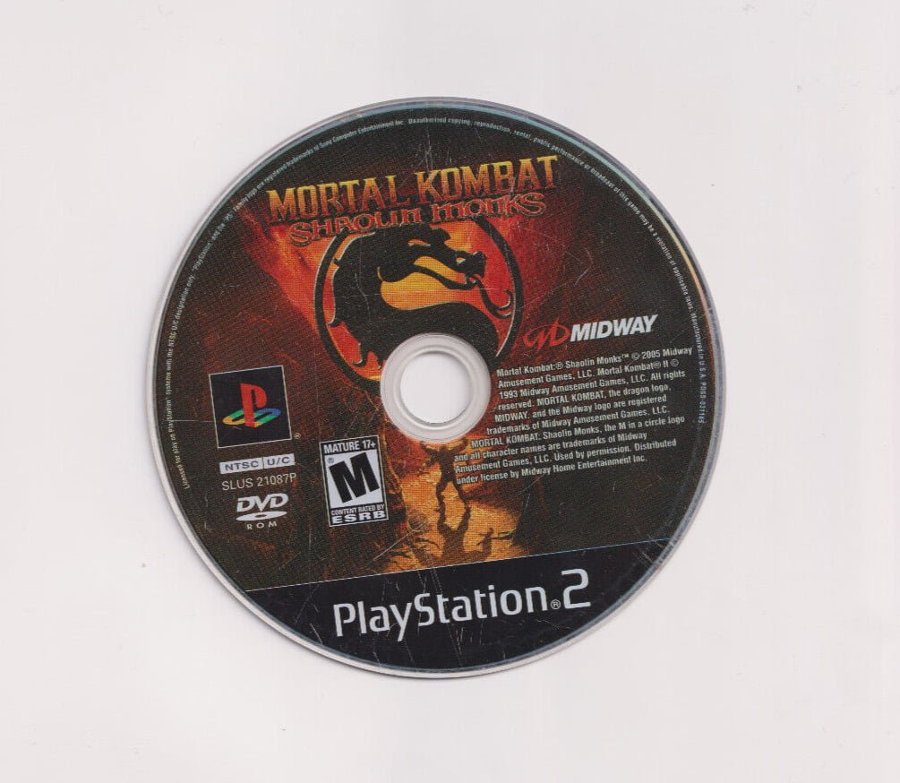Mortal Kombat Shaolin Monks – Juego de PS2 (Retro Fam)