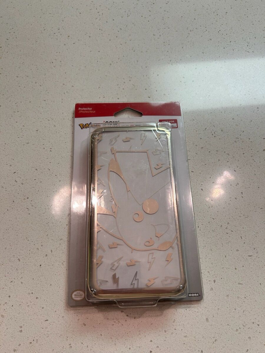 Étui de protection premium Pikachu doré pour nouvelle console 2DS XL (Retro Fam)