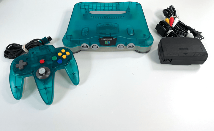 Consola Nintendo 64 N64 Azul Hielo