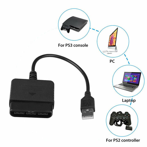 Câble adaptateur PS2 vers PS3 pour PC (Retro Fam) - Image 2