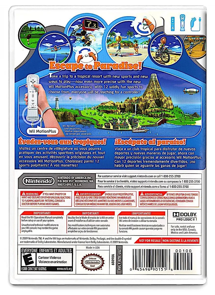 Wii Sports Resort - Wii Game (Retro Fam)