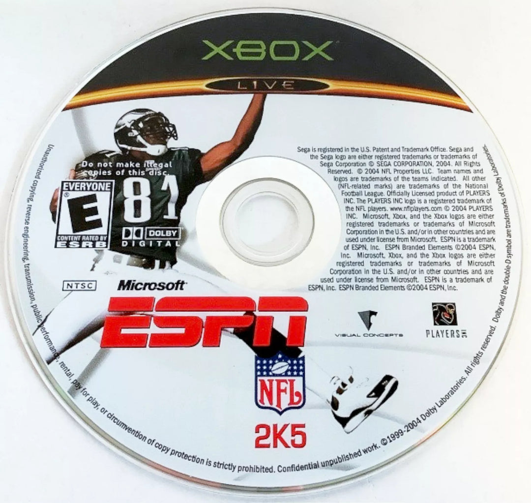 ESPN NFL 2K5 – Xbox Game (Retro Fam)