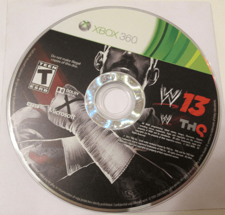 WWE '13 - Xbox 360 Game (Retro Fam)
