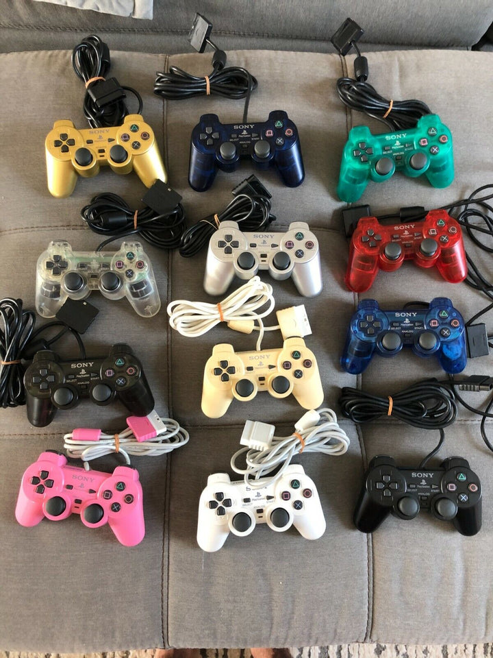 Wired Playstation 2 Controller 3rd Party (Retro Fam)