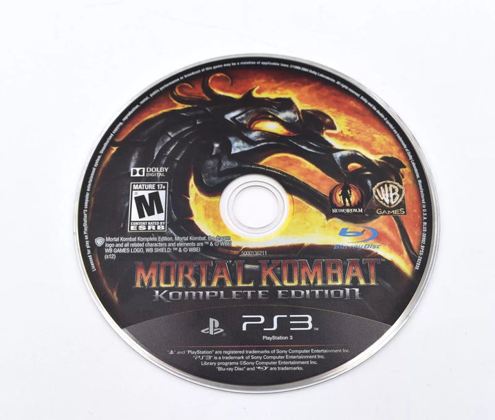 Mortal Kombat Komplete Edition – Jeu PS3 (Retro Fam)