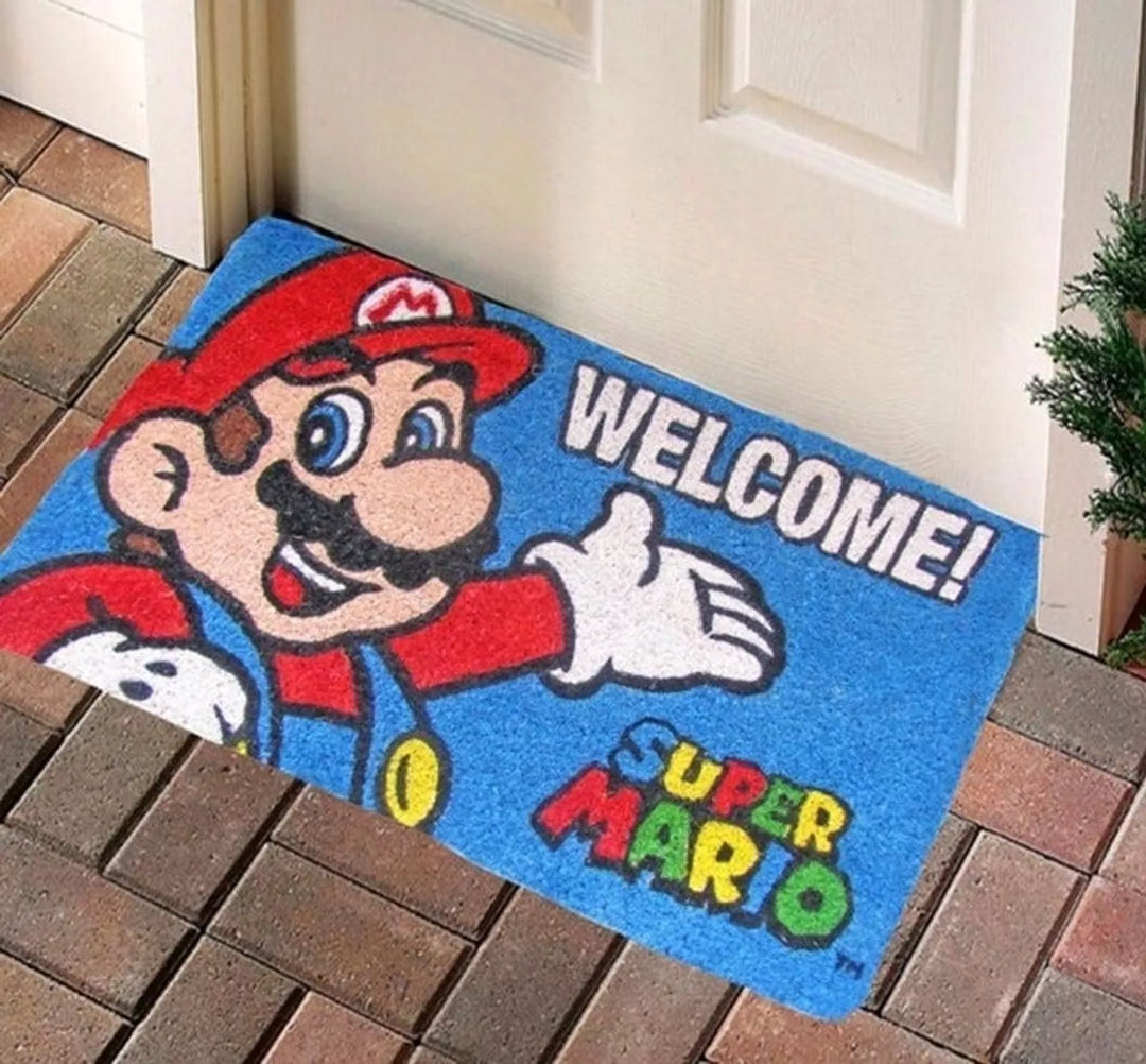 Door Mat: Nintendo - Super Mario Welcome (Retro Fam)