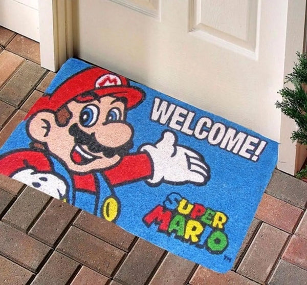 Door Mat: Nintendo - Super Mario Welcome (Retro Fam) - Image 2