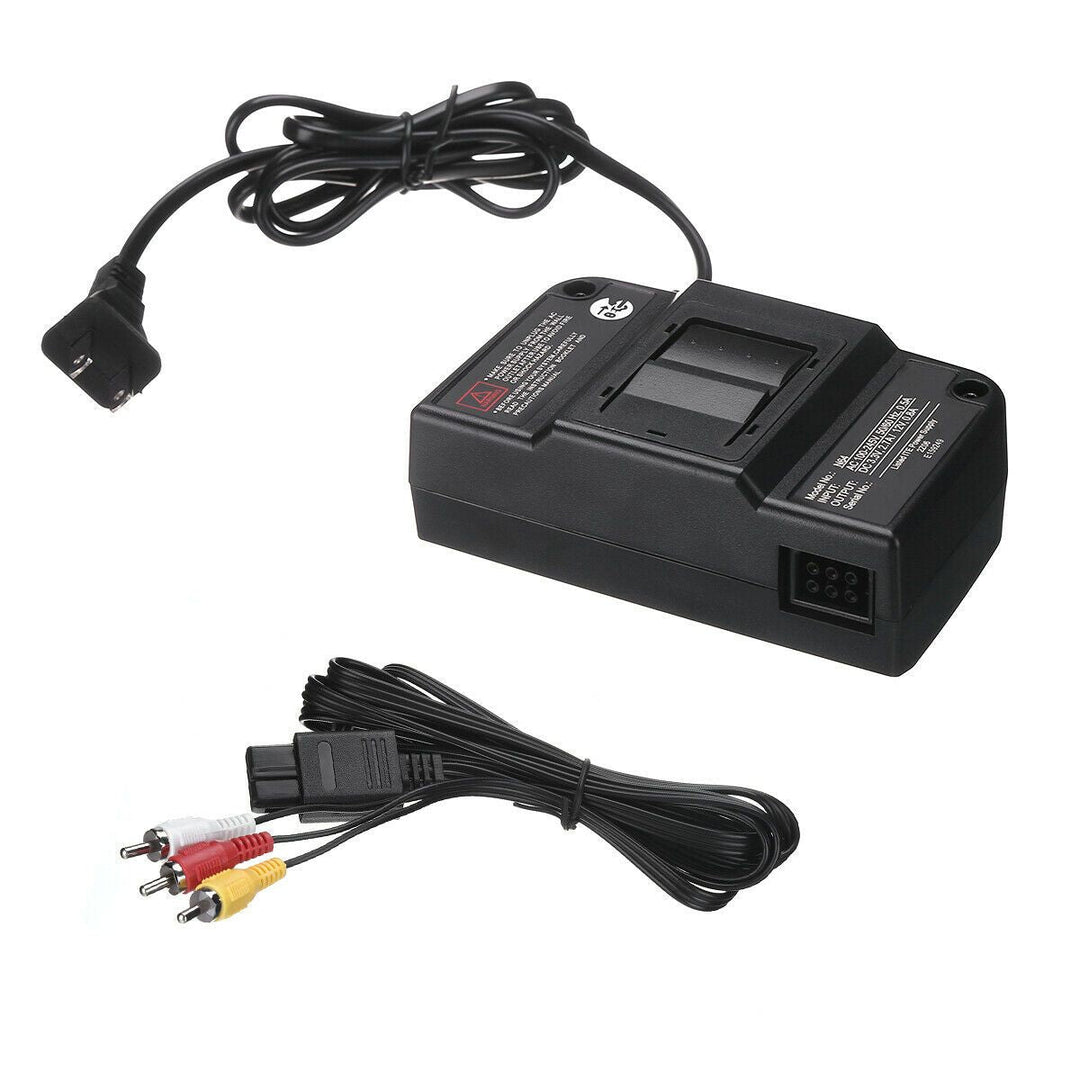 Nintendo 64 Power Supply & AV Cables