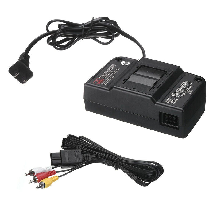 Nintendo 64 Power Supply & AV Cables