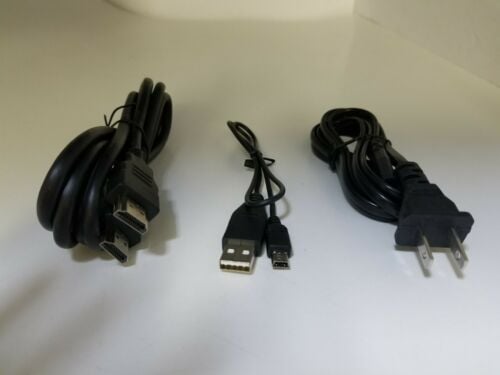 PS3 Slim Power Cord & HDMI Cable (Retro Fam)