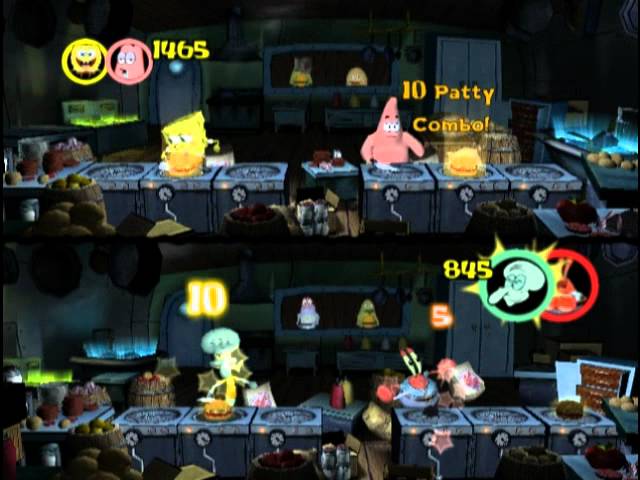 SpongeBob SquarePants Lights Camera Pants - Gamecube Game (Retro Fam)