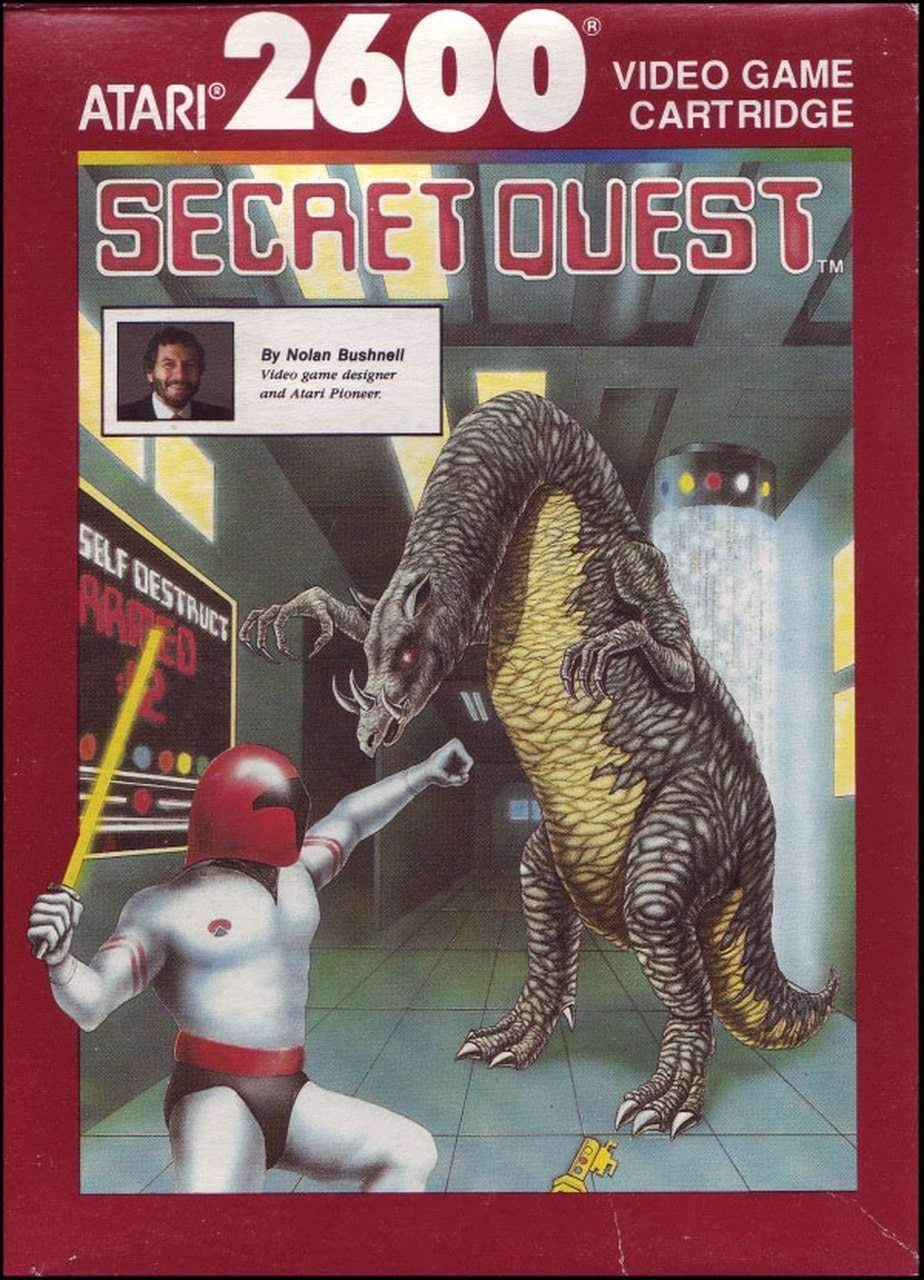 SECRET QUEST - ATARI 2600 GAME - Atari 2600 Game | Retrolio Games