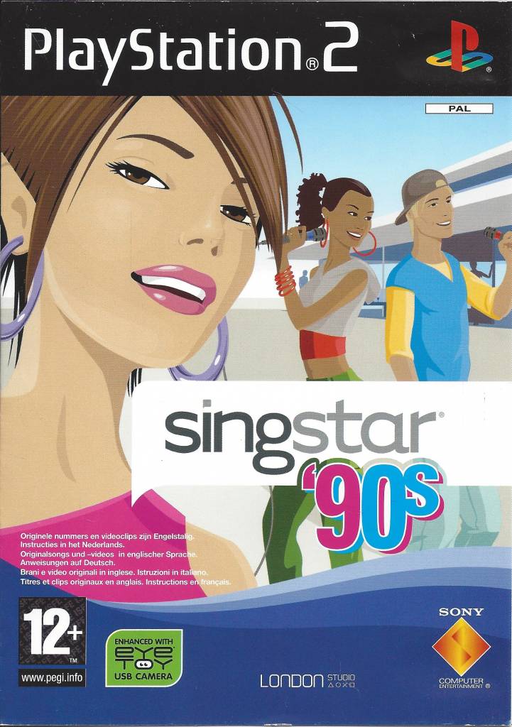 Singstar 90's – PS1 Game