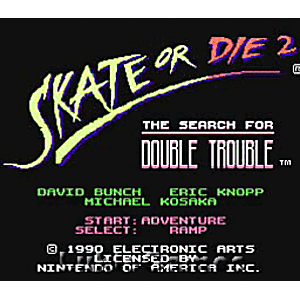 Skate or Die 2 - NES Game | Retrolio Games