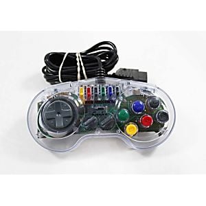 Super Nintendo SNES High Frequency Turbo Controller - Clear (Retro Fam)