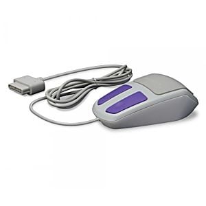 Hyper Click Retro Style Mouse for SNES (Retro Fam)