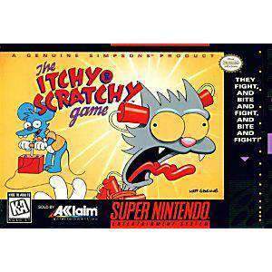 Simpsons Itchy and Scratchy Game - SNES Game | Retrolio Games