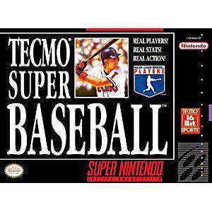 Tecmo Super Baseball - SNES Game | Retrolio Games