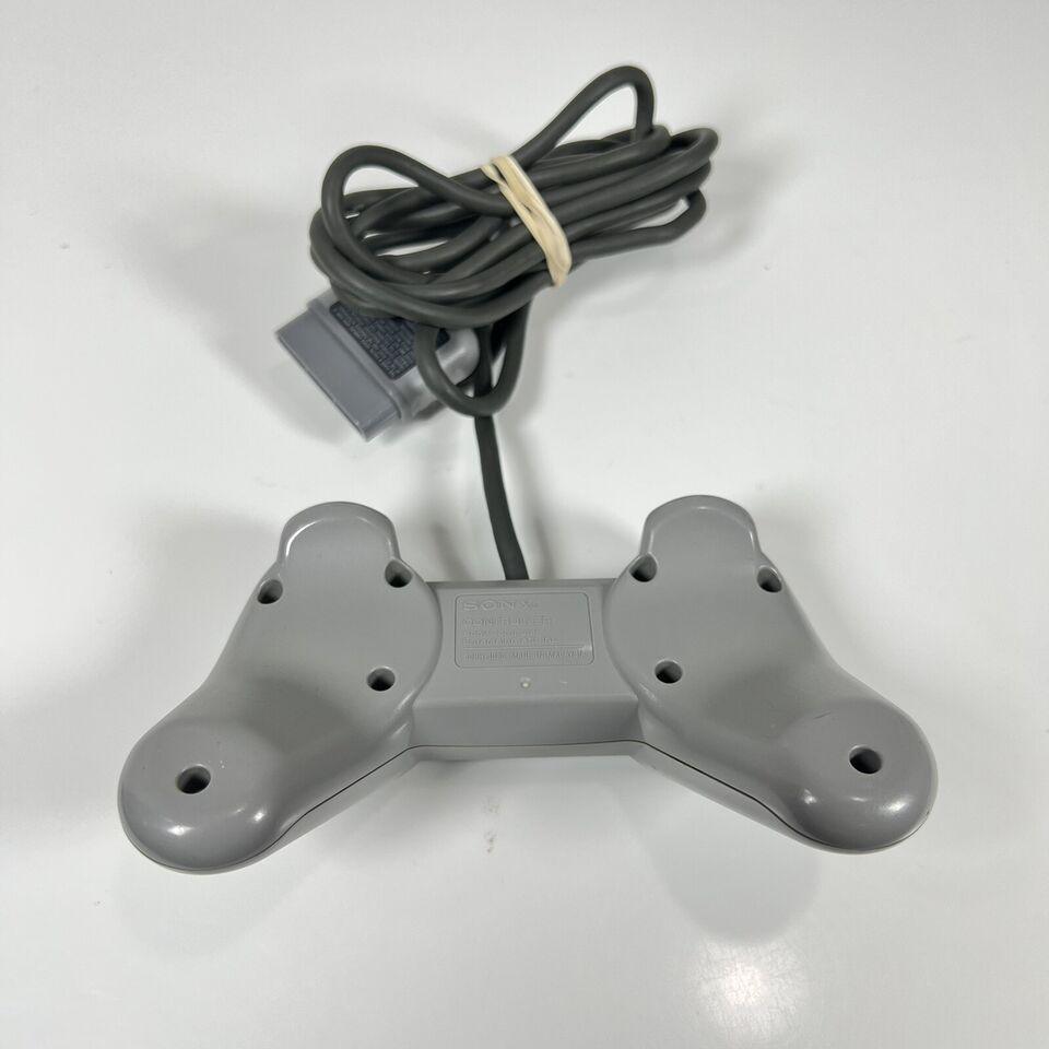 Sony PlayStation PS1 Official OEM Gray Controller - Retro Fam