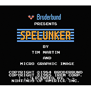 Spelunker - NES Game | Retrolio Games