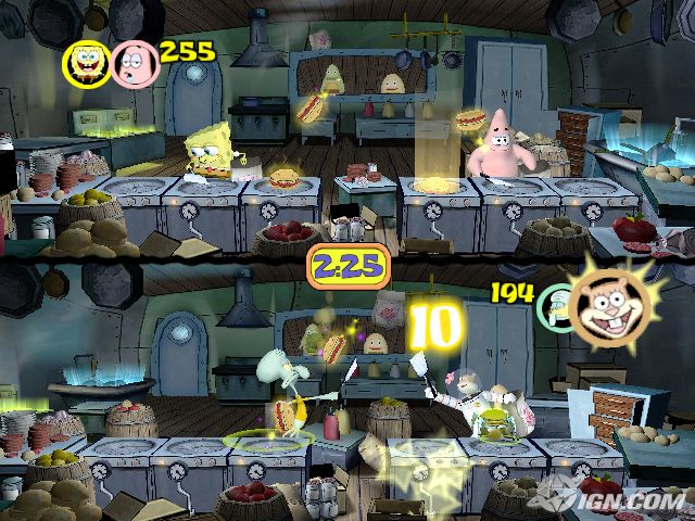 SpongeBob SquarePants Lights Camera Pants - Gamecube Game (Retro Fam)