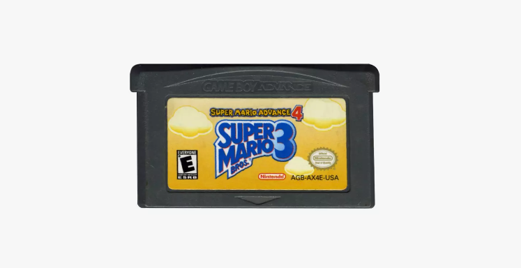 Super Mario Advance 4 - Super Mario Brothers 3 - GBA Game